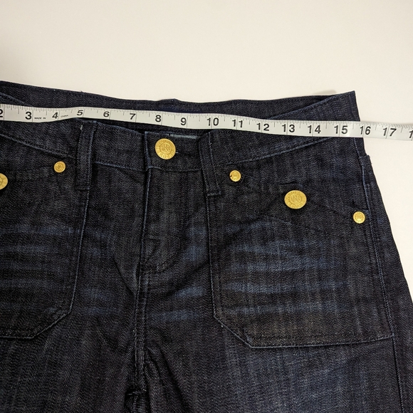 Rock & Republic Jeans Scorpion Dark Wash Boot Cut Flare Leg Women's Size 8 M - Picture 6 of 12